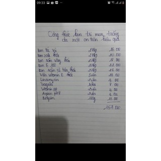 Combo mụn,trắng da mặt 157k