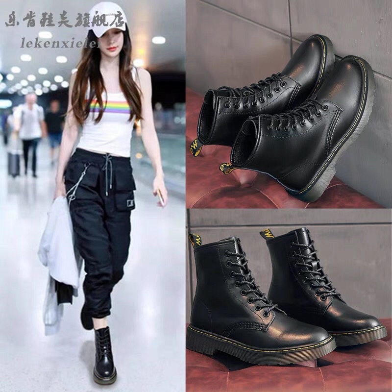 Giày boots nữ cao cổ Mactynn , bốt nữ cao cổ kiểu dáng mới siêu hot