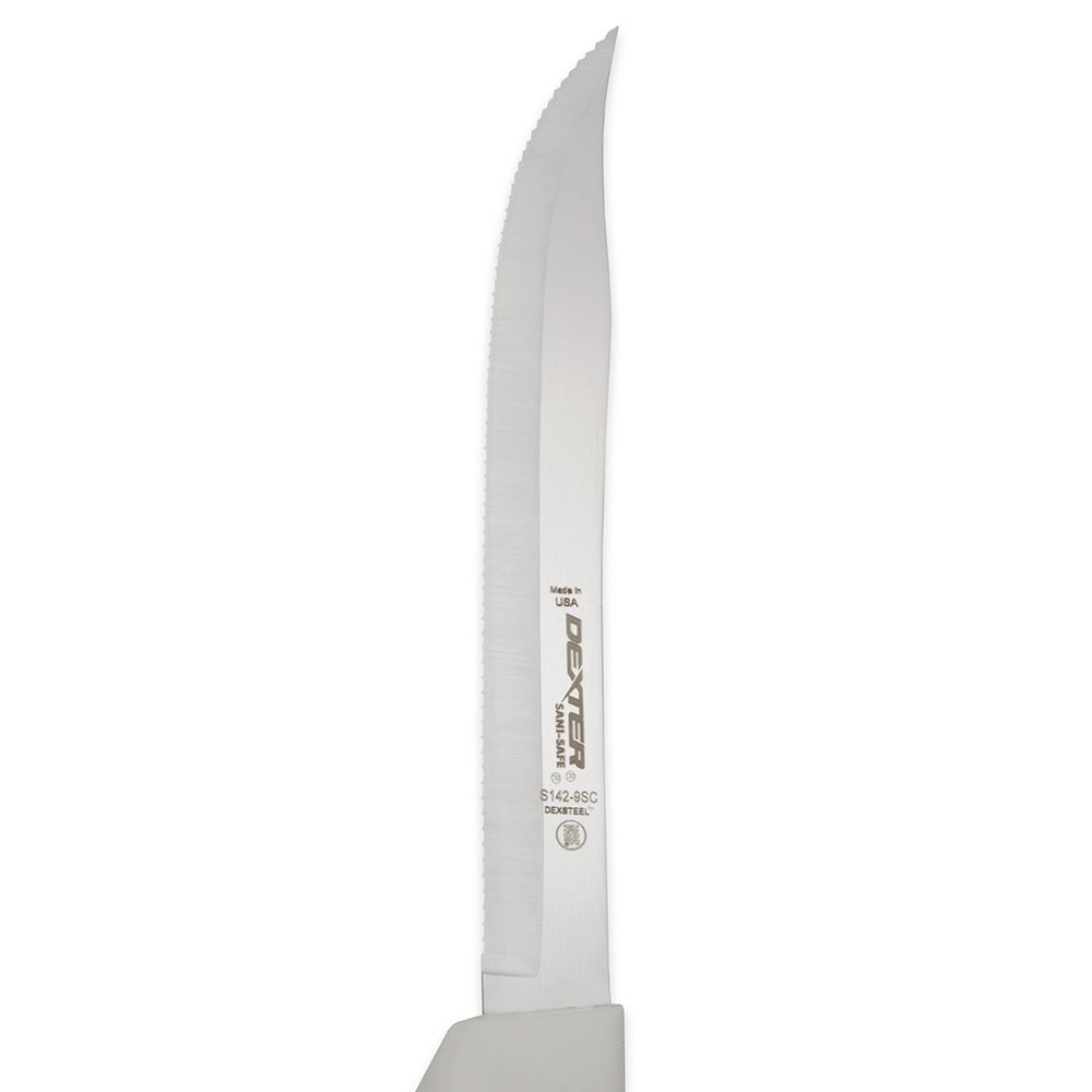 Dao Đa Năng Dao Thái Thịt Đông Lạnh, Cắt Cá, Bổ Trái Cây Vỏ Cứng Trơn Lưỡi 230 mm Dexter Russell USA