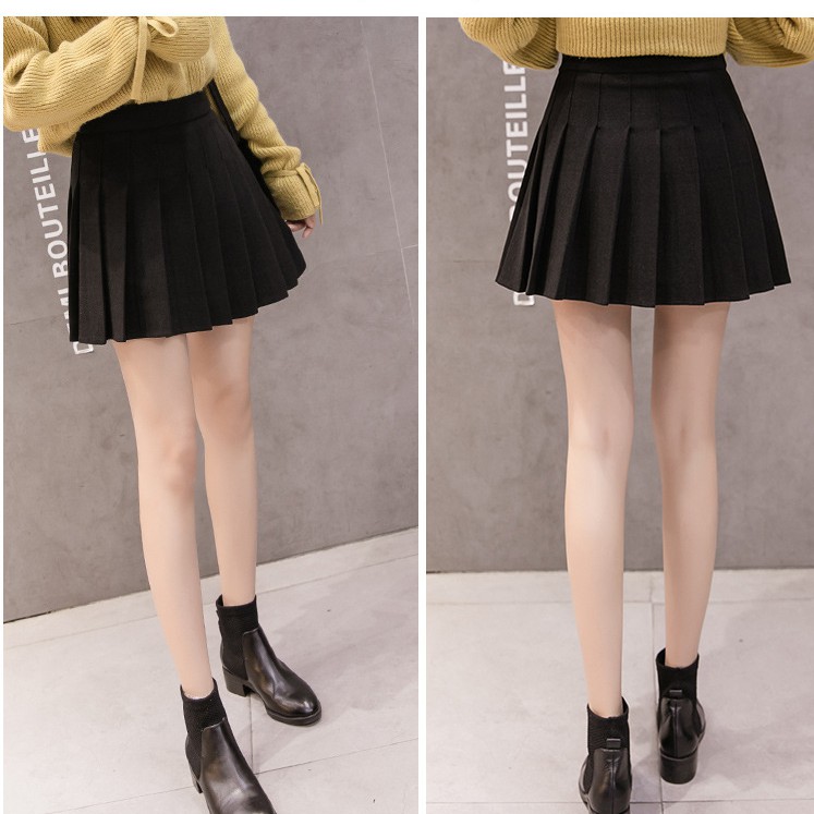 Chân váy ngắn xếp ly chất tuyết mưa, Chân váy tennis nữ cạp cao SUNA FASHION từ 42 - 60kg