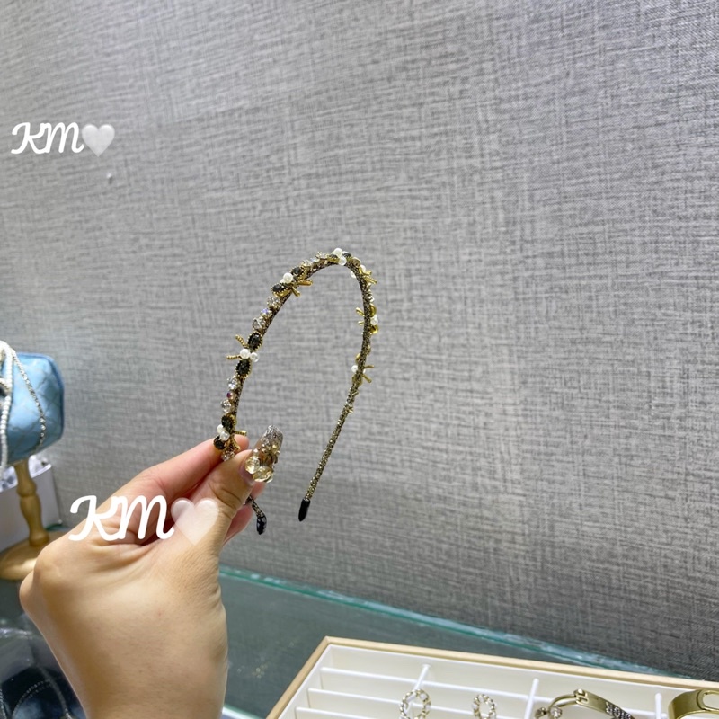 Bờm đính đá tiểu thư sang chảnh bản vip hàng có sẵn