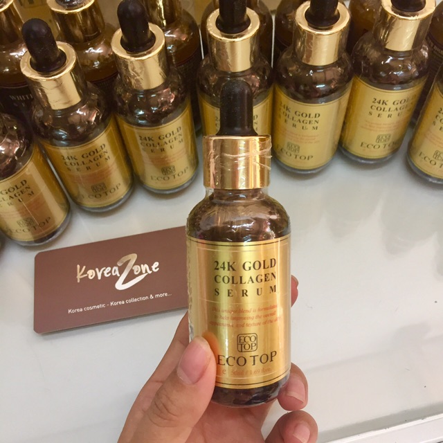 Serum tinh chất vàng 24k Gold collagen  Ecotop