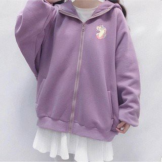 [FREESHIP_50K] Áo khoác nỉ nữ, áo khoác khoác kéo có nón dễ thương William - NL211 | BigBuy360 - bigbuy360.vn