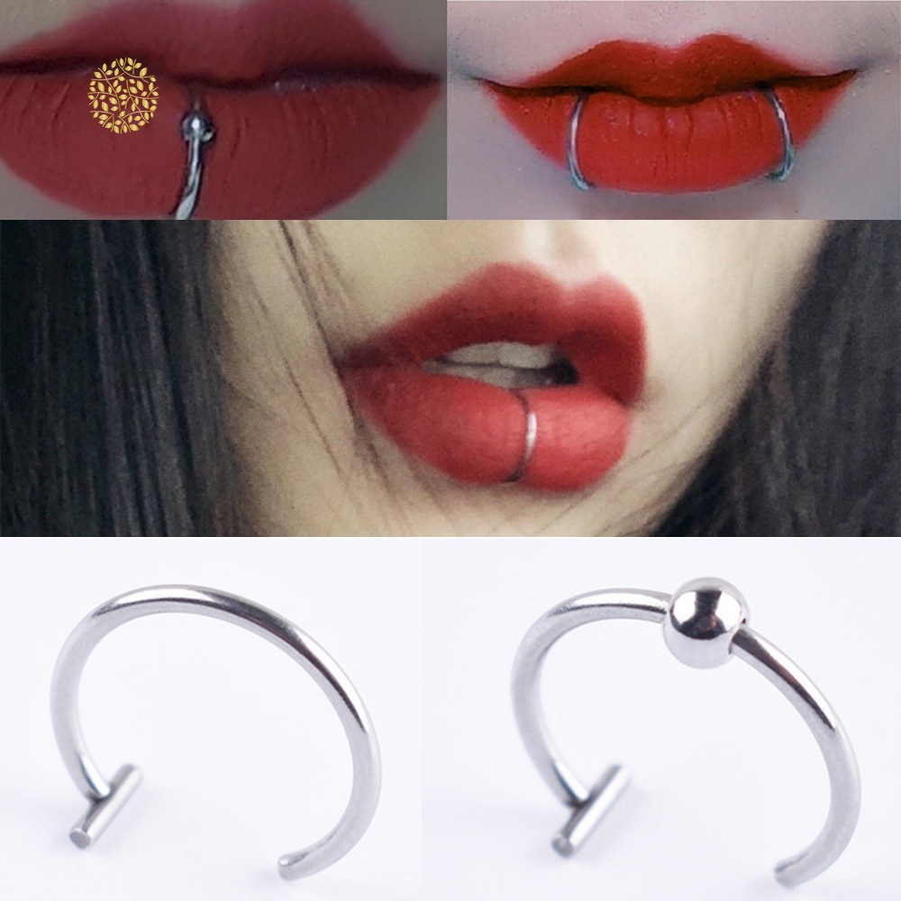 Khuyên Xỏ Cơ Thể Bằng Thép Không Gỉ Cá Tính