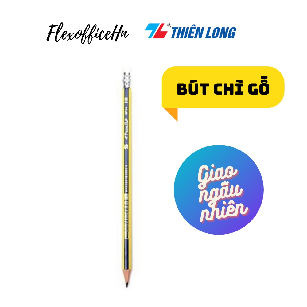 Combo 3 Bút chì gỗ Thiên Long TP-MIX  (Mẫu - Màu Giao Ngẫu Nhiên)