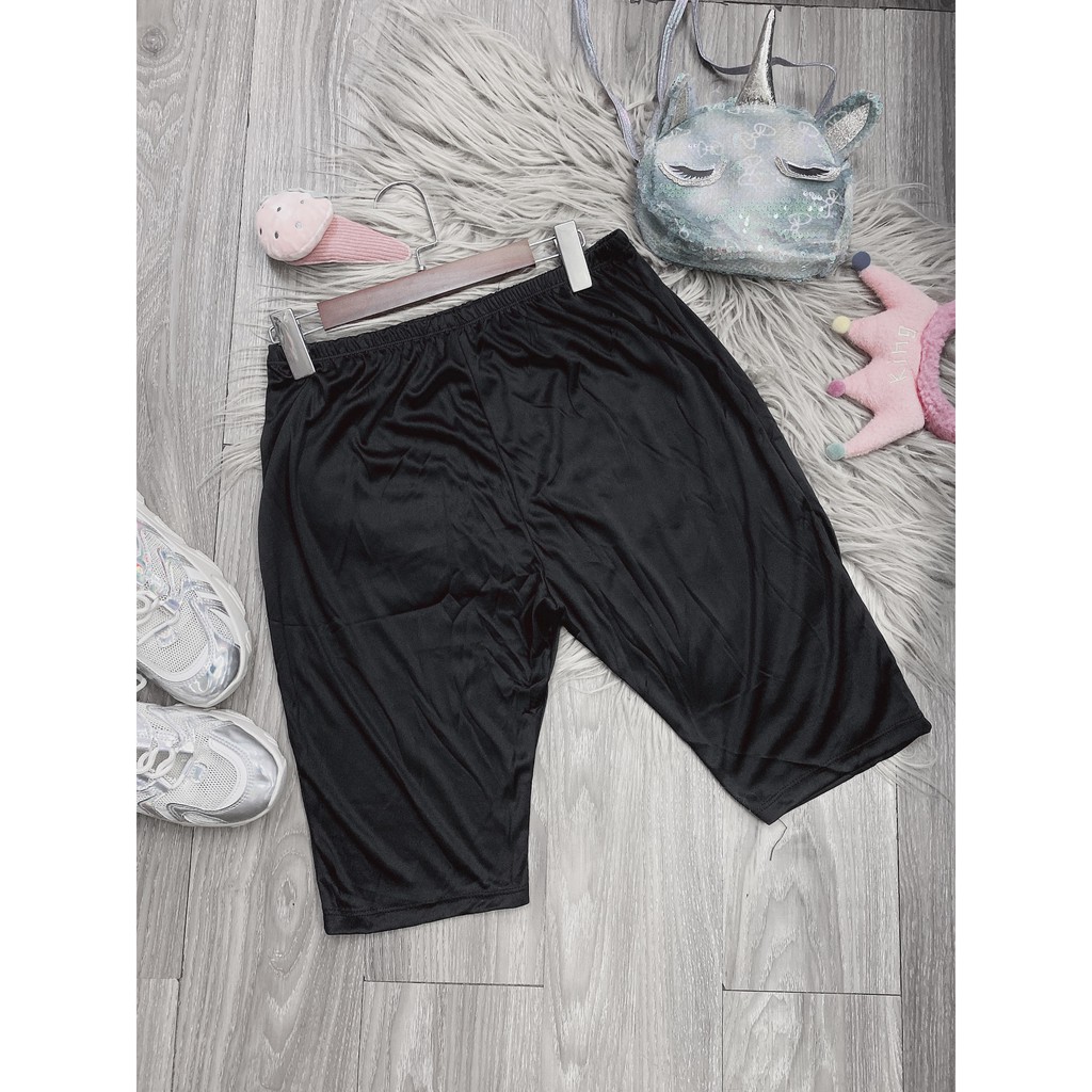 quần ngố legging bigsize siêu co giãn