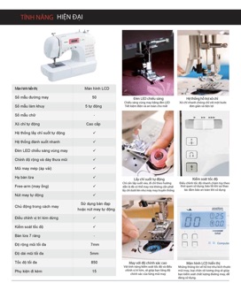 Máy may gia đình điện tử FS50