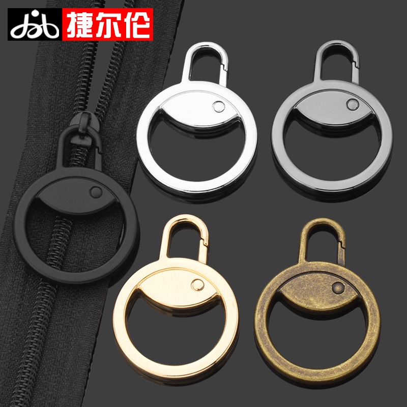 (Mua 2 Tặng 1) Phụ Kiện Dây Kéo Kim Loại Đầu Tháo Rời Được Cho Quần Áo / Túi Xách