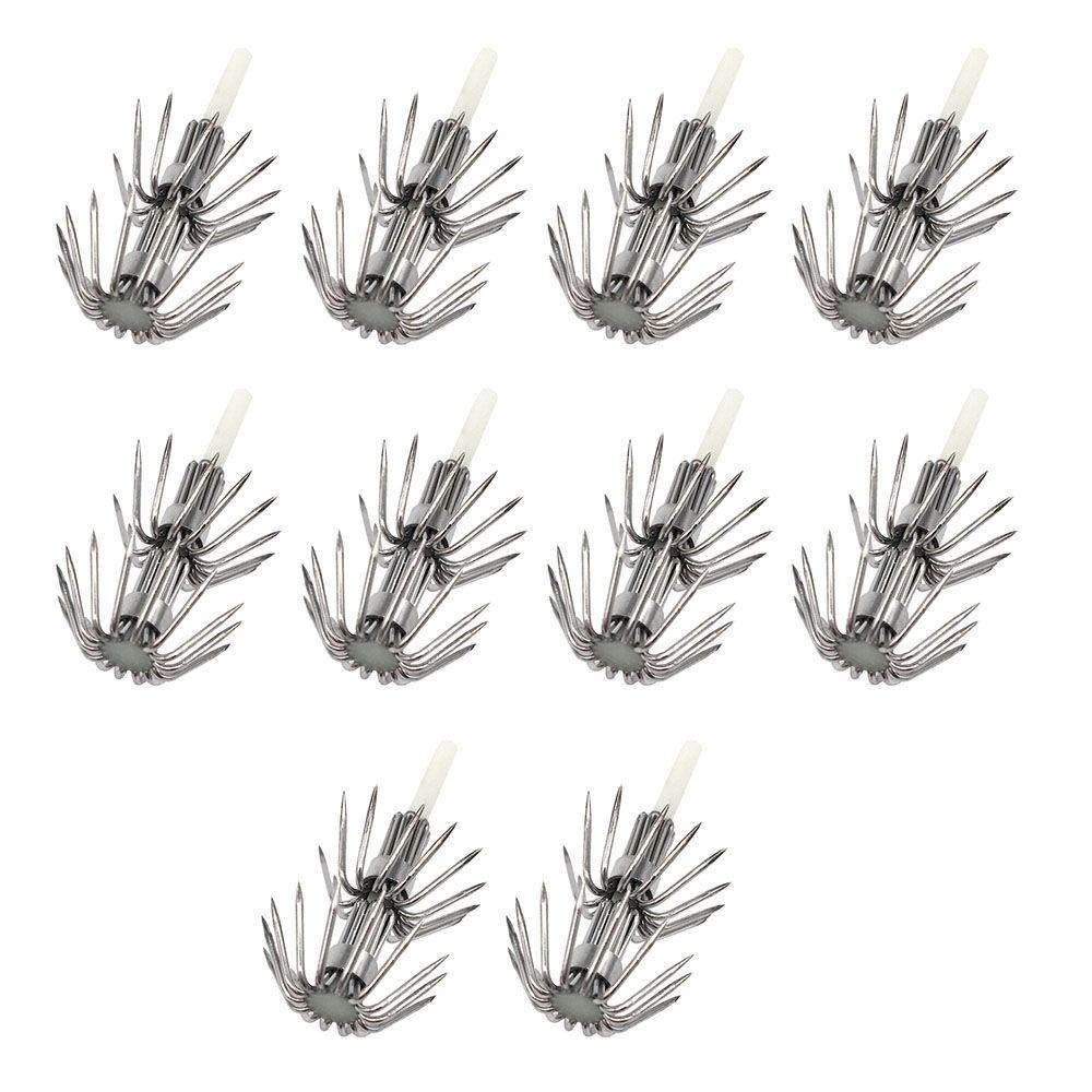 Mag 5 Cái 2.0# 2.5# 3.0# 3.5# 4.0# Mồi Câu Cá Giả Hình Bạch Tuộc Bằng Gỗ Hai Lớp Phát Sáng