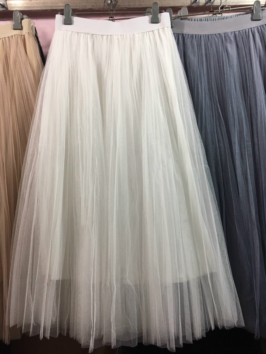 Chân váy xòe dáng dài công chúa von nhiều lớp đẹp | BigBuy360 - bigbuy360.vn