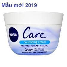 ♻️KEM DƯỠNG ẨM CHỐNG KHÔ NỨT NẺ - NIVEA CARE intensive Pflege creme - MẶT & CƠ THỂ