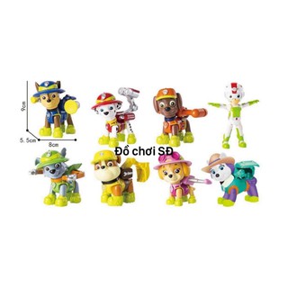 Đội chó cứu hộ - bộ 8 con
