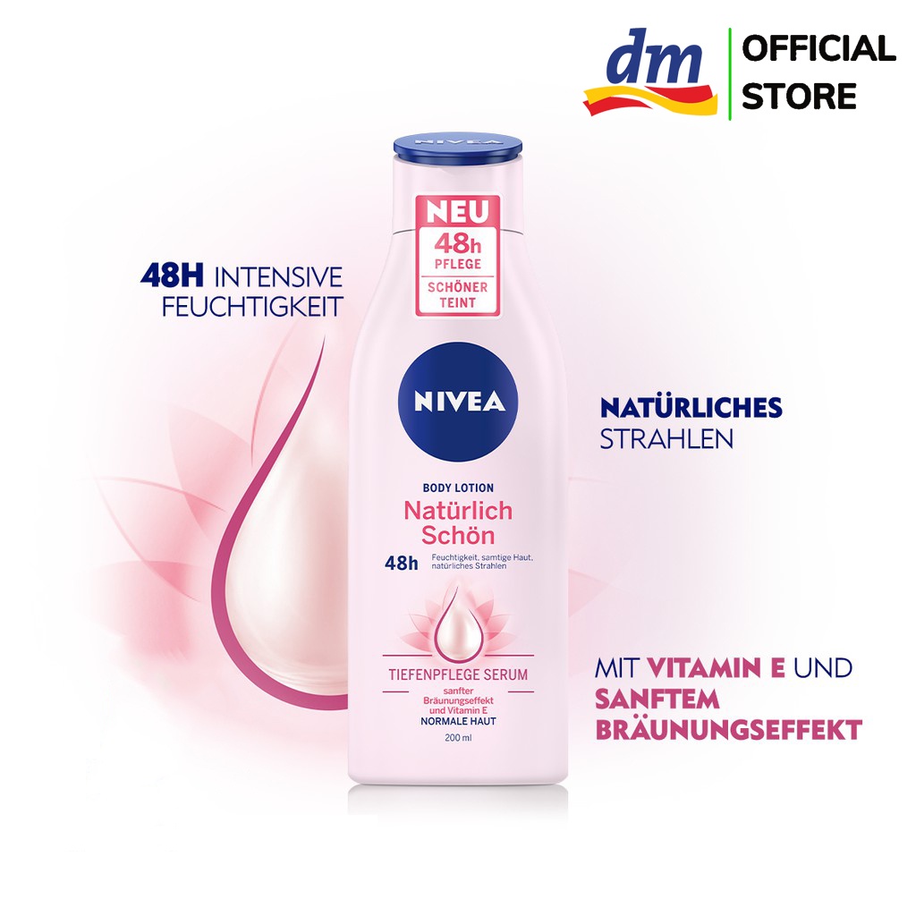 Nivea dưỡng thể dưỡng ẩm sữa dưỡng thể phục hồi da lưu hương lâu NIVEA Bodylotion 200ml