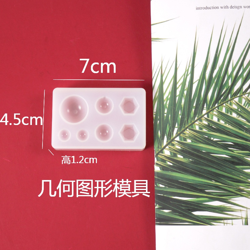 Khuôn Silicone Làm Mặt Trang Sức Nhựa Epoxy Uv Hình Mèo / Gấu / Ngôi Sao / Mặt Trăng / Trá