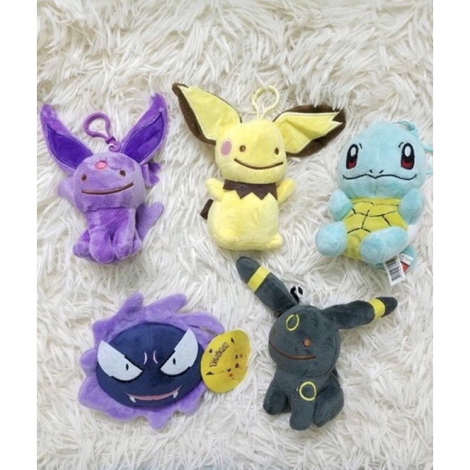 Móc khóa gấu bông pokemon