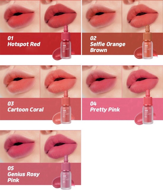 Son Peripera Ink Airy Velvet Lip Tint Mới | BigBuy360 - bigbuy360.vn