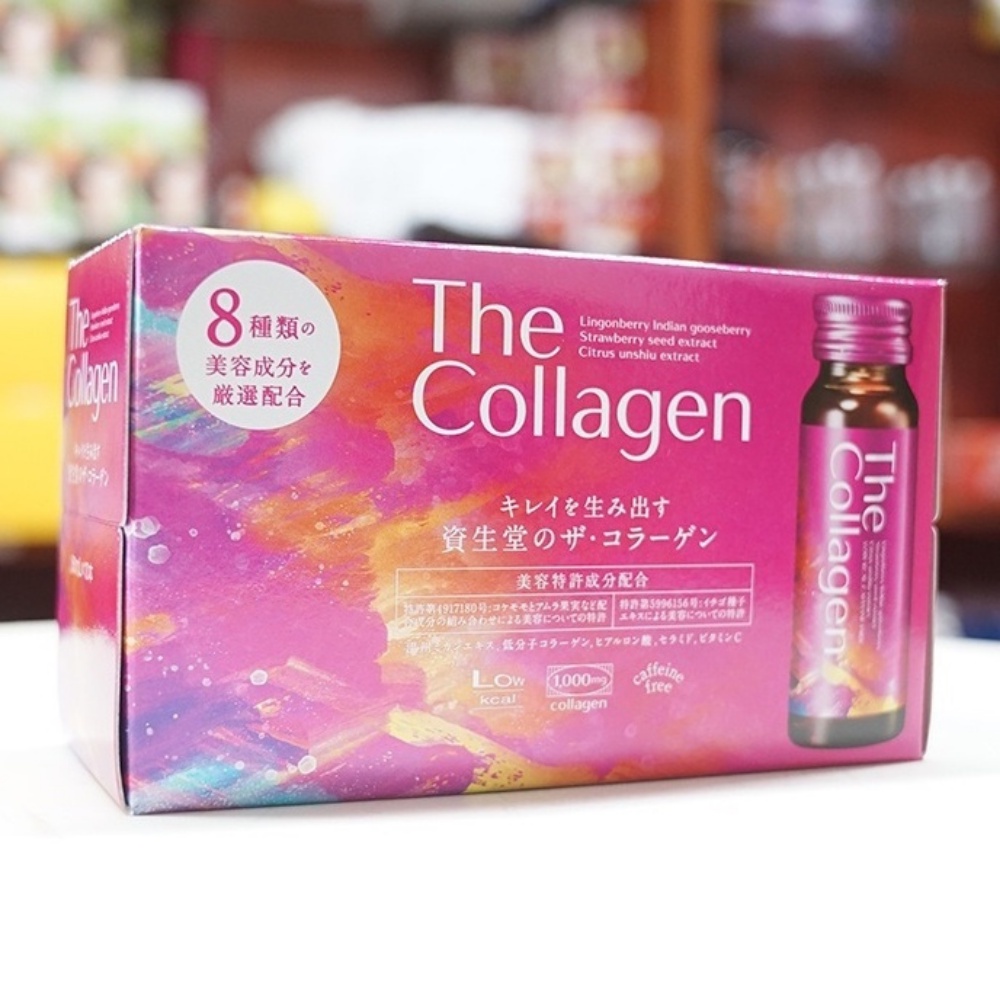 Nước uống The Collagen Shiseido Nhật Bản hỗ trợ làm đẹp da 10 lọ x 50ml Kimochi Store