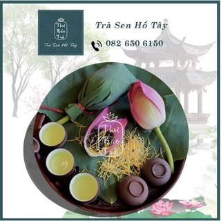 Sỉ 10 bông trà ướp bông sen hồ tây - thư bảo trà