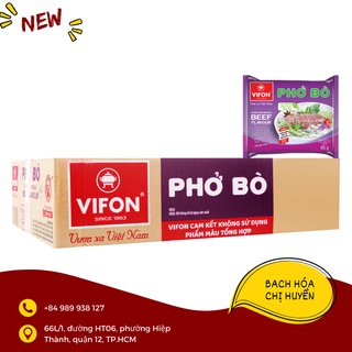 Thùng 30 gói phở bò Vifon 65g