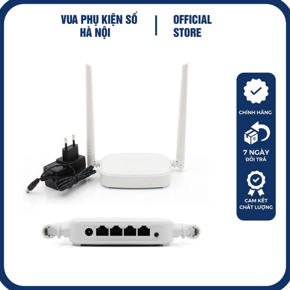 Bộ Phát Sóng Wifi Tenda N301 Chuẩn N Tốc Độ Cao 300Mbps Thiết Kế Có 2 Ăng-Ten 5 Dbi Sóng Siêu Khỏe