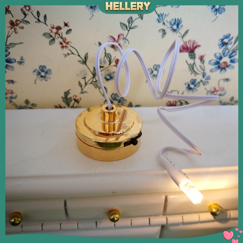 Mô Hình Đèn LED Tỉ Lệ 1 / 12 Dùng Trang Trí Nhà Búp Bê