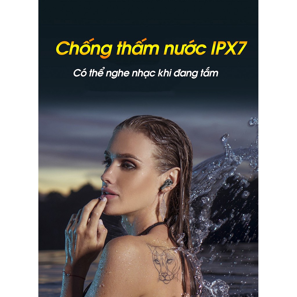 Tai nghe nhét tai bluetooth PKCB31 316 phiên bản quốc tế, âm thanh nổi HIFI, chống nước IPX5 - Hàng chính hãng