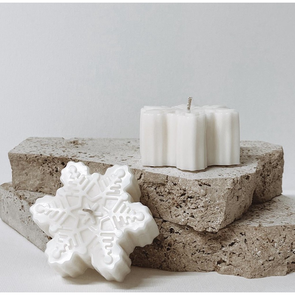 Nến thơm phòng, trang trí phòng ngủ - Bông Tuyết Dana Candle