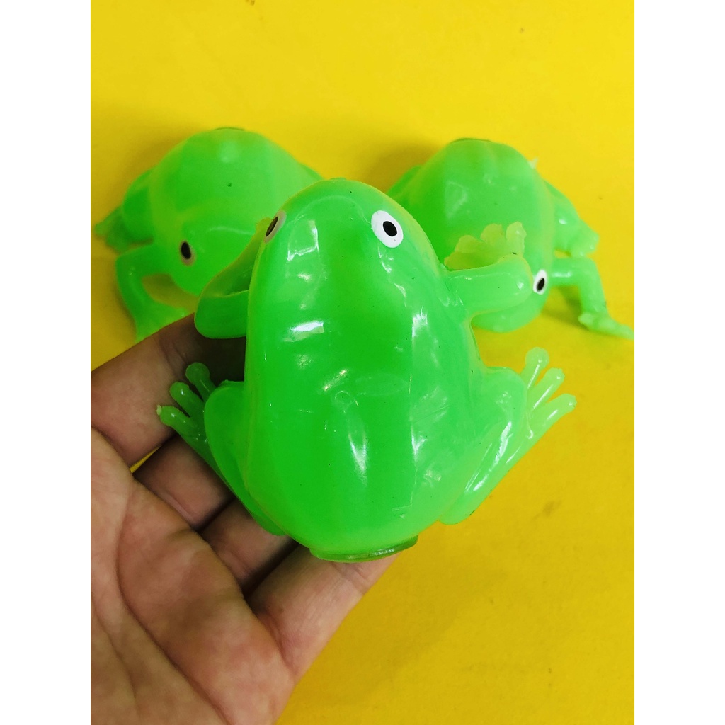 GUDETAMA SQUIShY trứng bóp trút giận hình CHÚ ẾCH XANH mochi slime đáng yêu