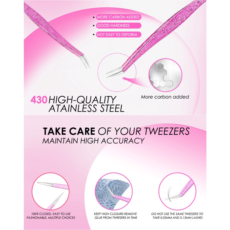 Bông tuyết đã tham gia lông mi chống tĩnh 3D chính xác để thiết bị brow chuyên nghiệp ướp xác 100%