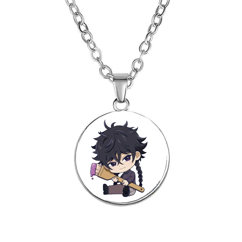Vòng cổ in hình nhân vật BLUE PERIOD  anime chibi xinh xắn quà tặng độc đáo