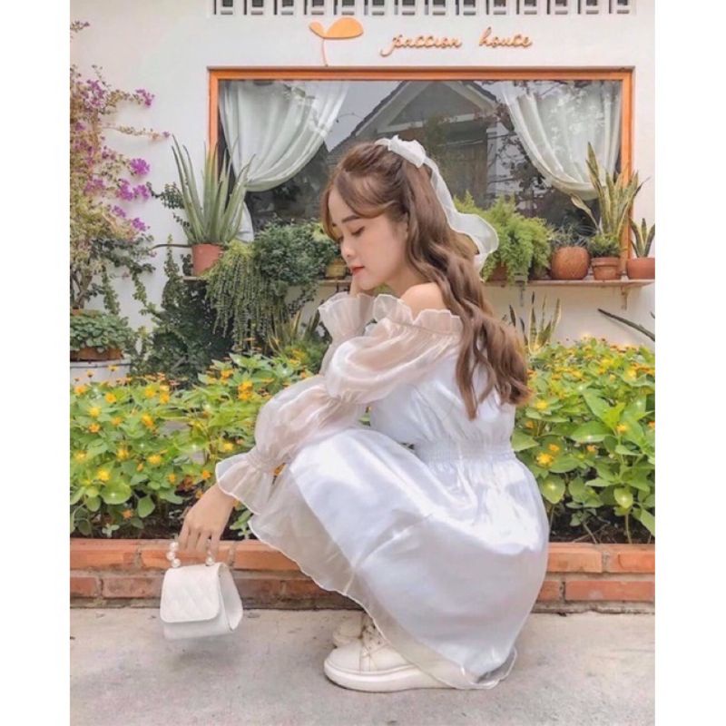 ĐẦM VON TƠ MỊN CUTE CHO CÁC NÀNG TIỂU THƯ