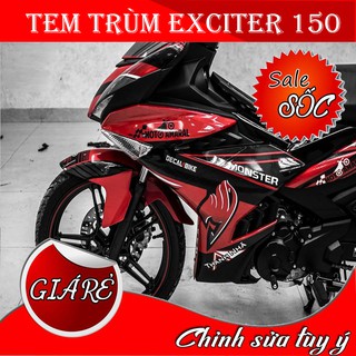 Tem Trùm Xe Exciter 150 ( Mới Nhất )