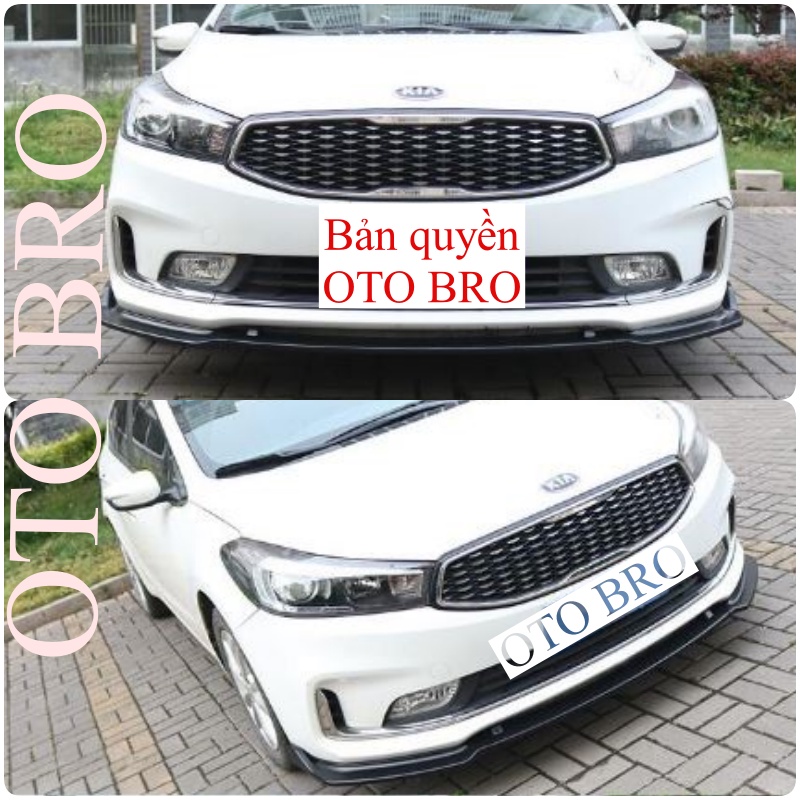 Lip trước, Cản Trước Kia Cerato Đời 2015-2018,2019-2021 Hàng Cao Cấp Loại 1