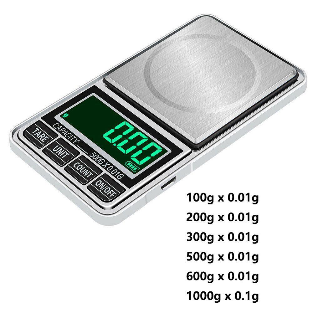 Cân Điện Tử YOLA Độ Chính Xác Cao|Cân Trang Sức Mini Bỏ Túi Bijoux