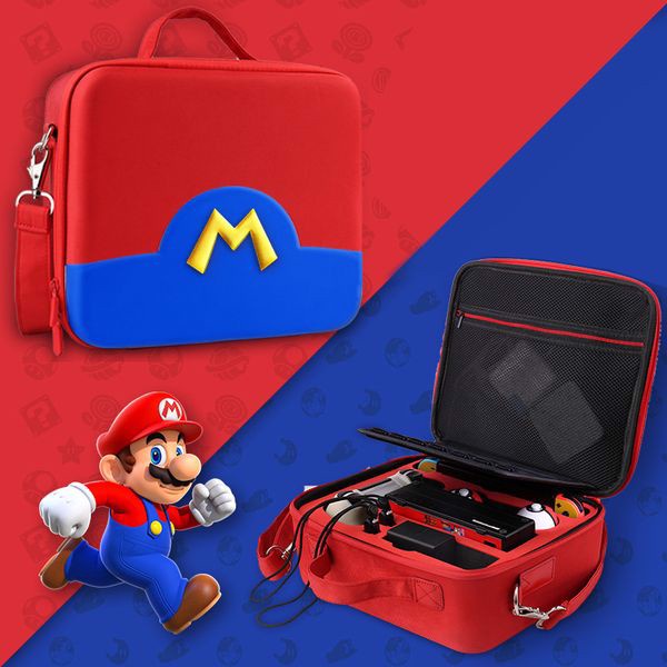 Vali Mario đựng máy nintendo switch