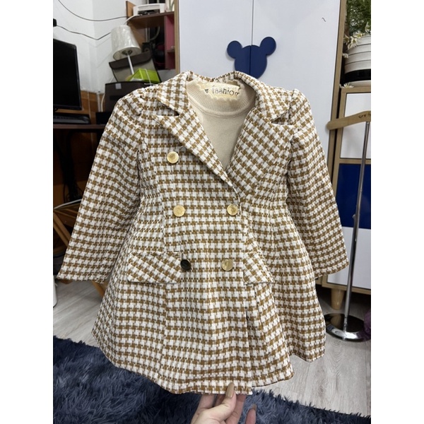 Áo váy dạ nữ TH355 | BigBuy360 - bigbuy360.vn