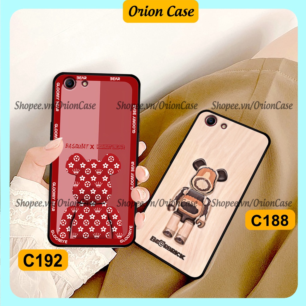 Ốp lưng Oppo A71 / A83 in hình bearbrick 3D thời trang, cá tính. ốp chống sốc, bền đẹp