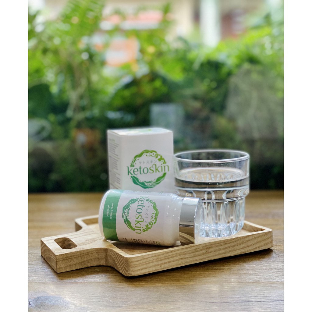 [GIÁ SỈ] Viên uống thải độc cơ thể làm đẹp da Ketoskin Nhật Bản hộp 60 viên | BigBuy360 - bigbuy360.vn