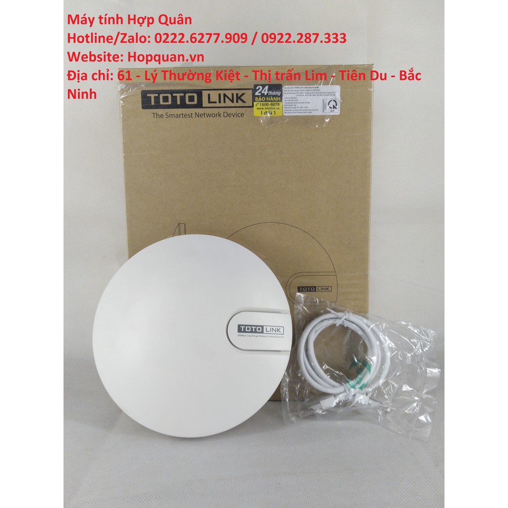 Thiết bị phát Wi-Fi ốp trần chuẩn N 300Mbps - Totolink N9 - V2