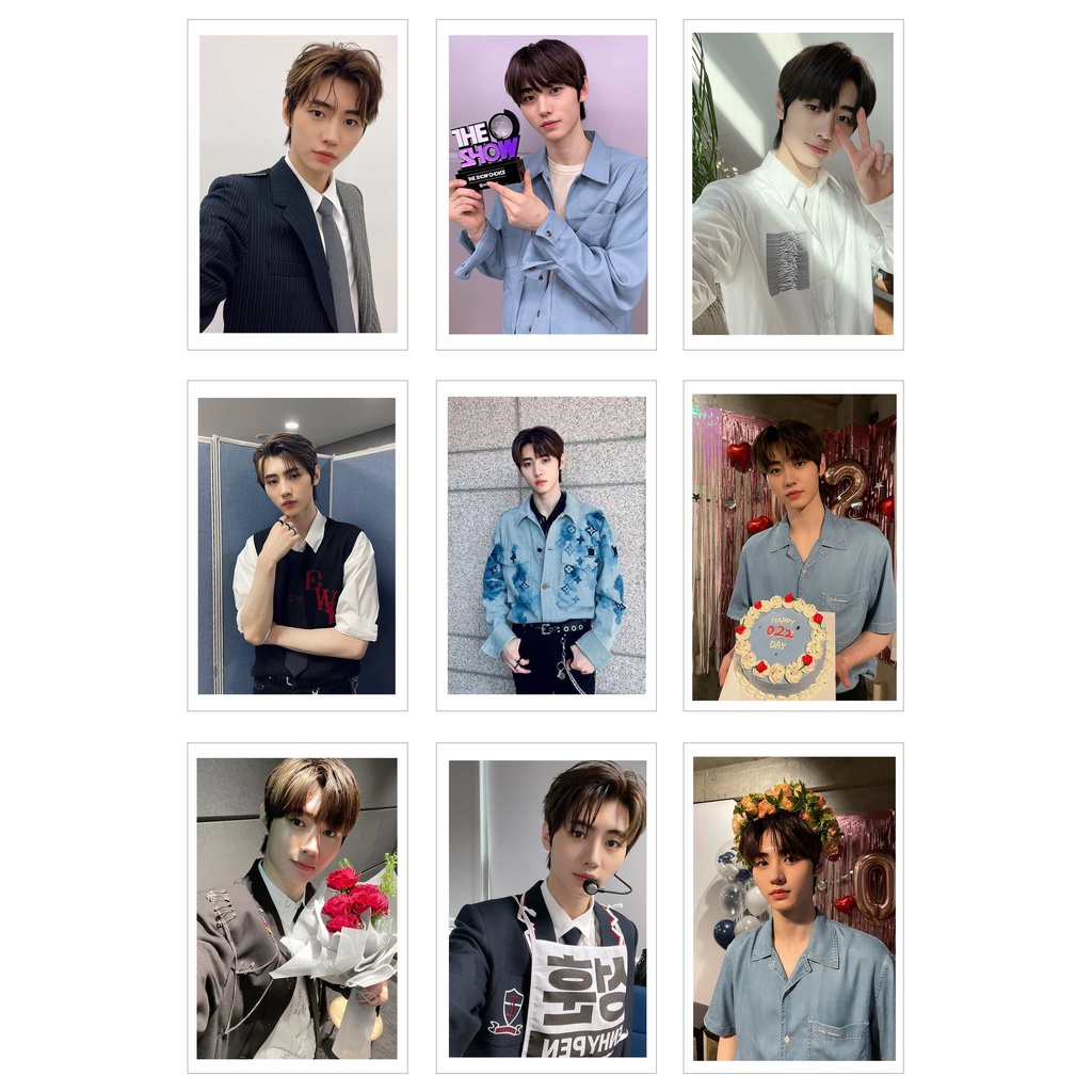 Ép Lụa] Lomo Card 45 Ảnh ENHYPEN -PARK SUNG HOON
