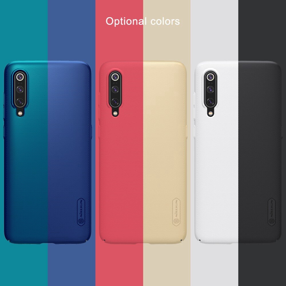 Ốp lưng Xiaomi Mi9 Nillkin Frosted Shield PC Ốp lưng Cho Xiaomi Mi8 Mi 9 SE 10 10T Lite 9T Pro