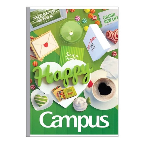 Vở kẻ ngang B5 Campus 80 trang NB-BGIF80 / NB-BGIF280 new / Vở kẻ ngang Gift Campus 80 trang cao cấp