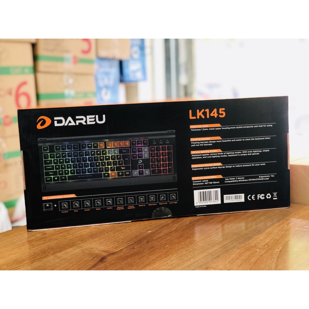 Bàn phím giả cơ Dareu LK145 Gaming