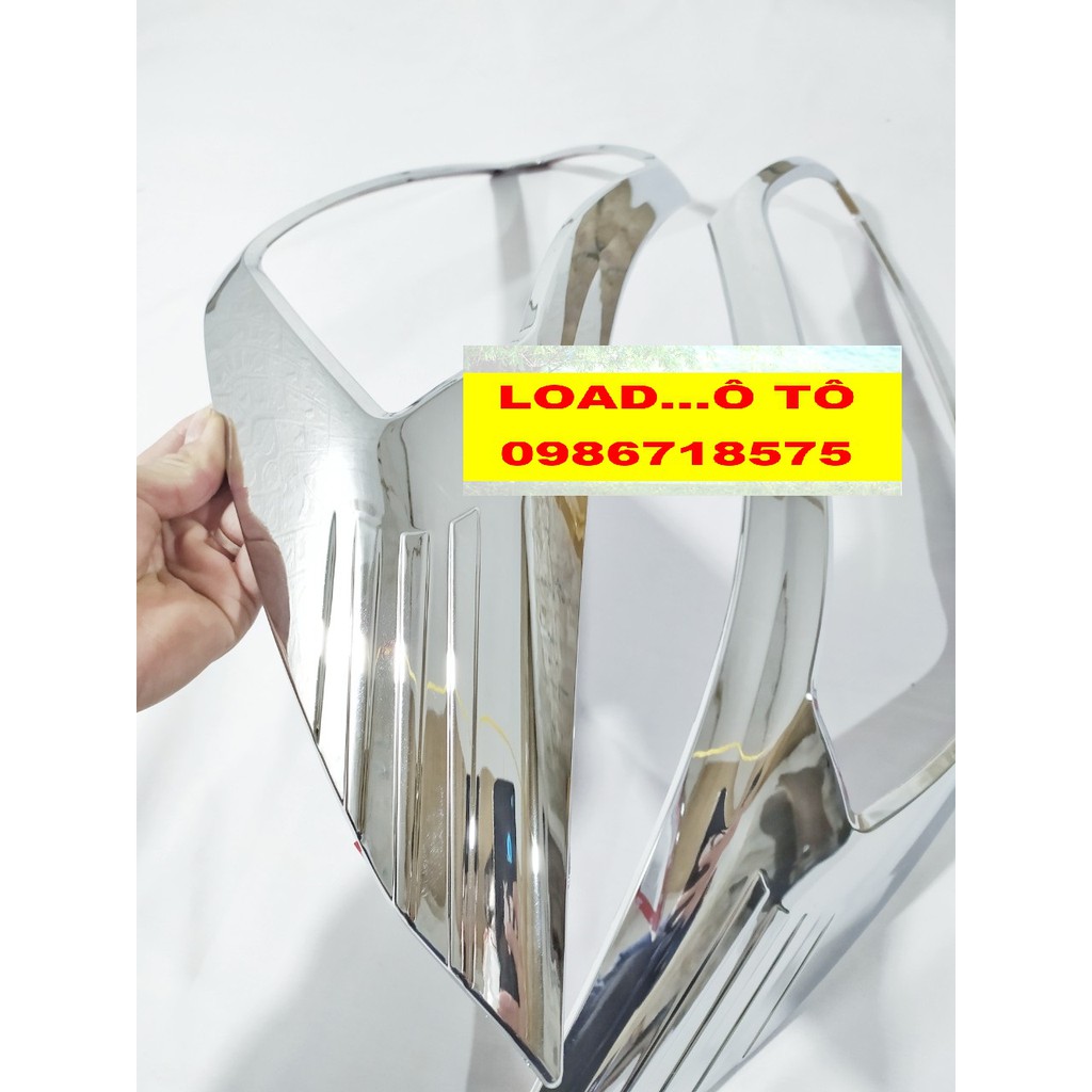 Ốp Đèn Pha Chevrolet Colorado Mạ Crom Cao Cấp