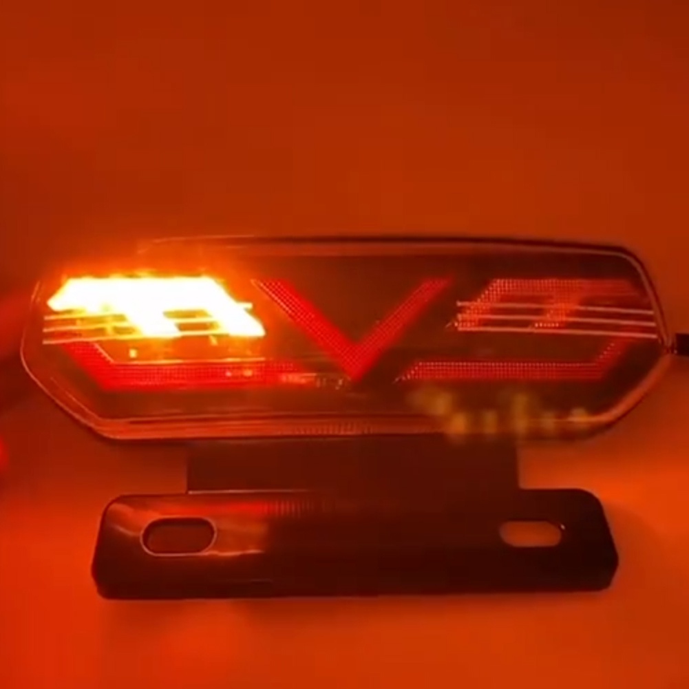 ⚡Còn Hàng⚡Đèn Led Phía Sau Xe Máy Đèn Báo Rẽ Bốn Bánh Dừng Đèn Phanh Đèn Hậu 12V