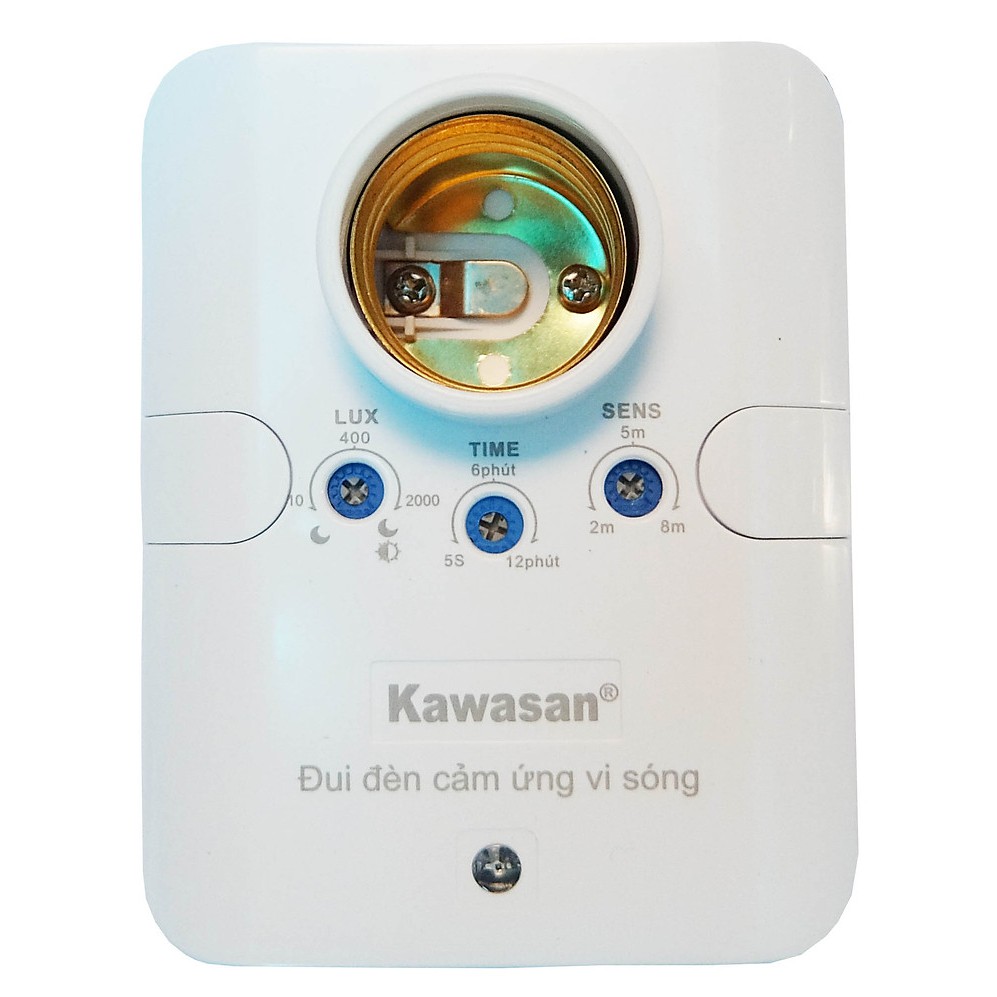 Đui đèn cảm ứng vi sóng KW RS686C Tự động mở đèn khi có người