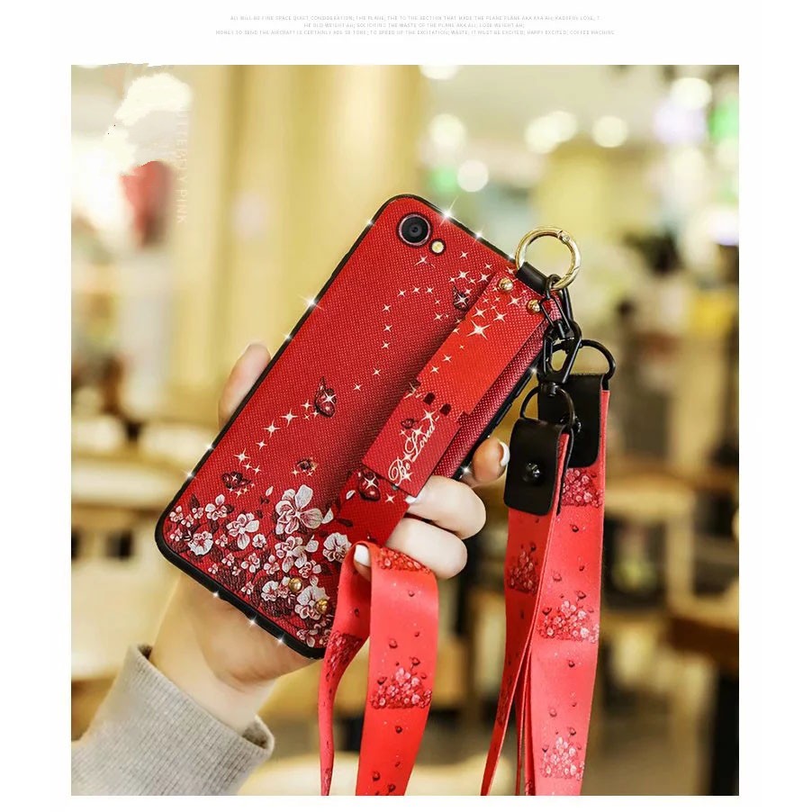 Fro Huawei Nova2i/honor5A/Y5 2018/Nova lite  Máy khoan hoa màu đỏ xu hướng điện thoại di động