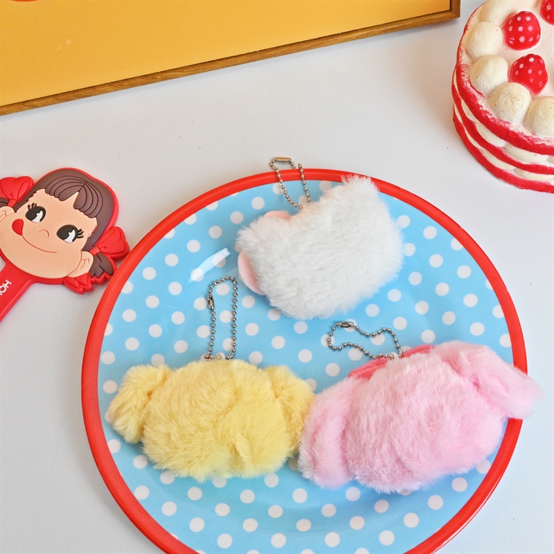 Móc Khóa Hình Thú Nhồi Bông Dễ Thương