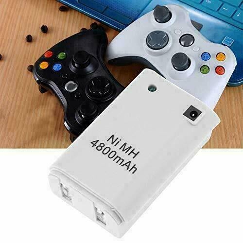 ✩ Rechargeable Battery Pack Charger Cable Dock for Xbox 360 Wireless Controller 【vrru】