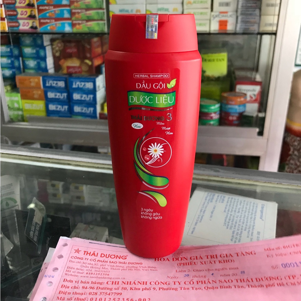 Dầu Gội Dược Liệu Thái Dương 3 200ml